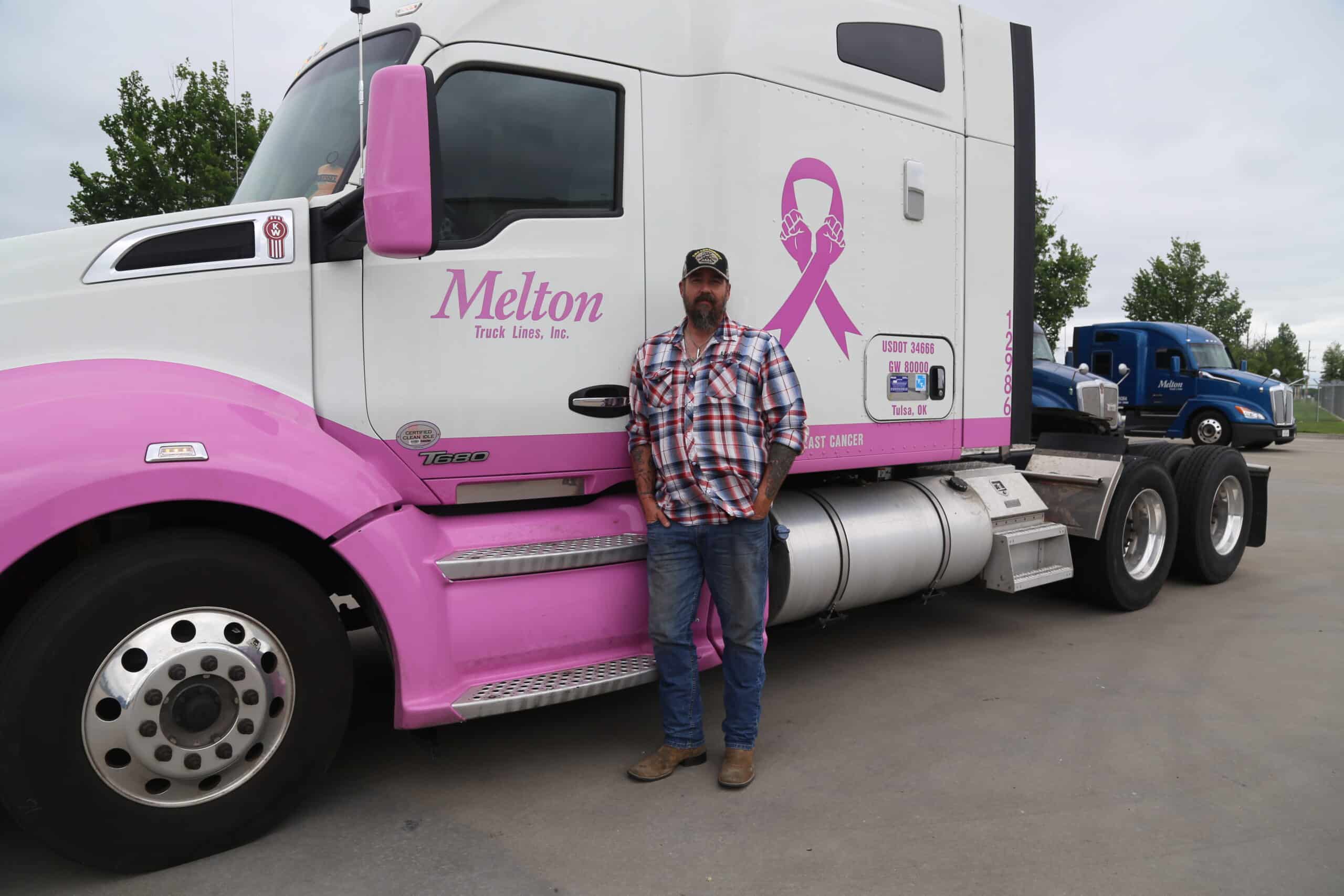 Breast cancer awareness Melton truck