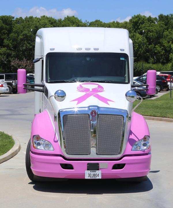 Your News Local  WABASH TRUCKING FEATURES PINK BREAST CANCER SEMI