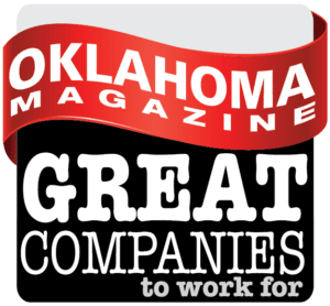 OK Magazine Great companies to work for award logo