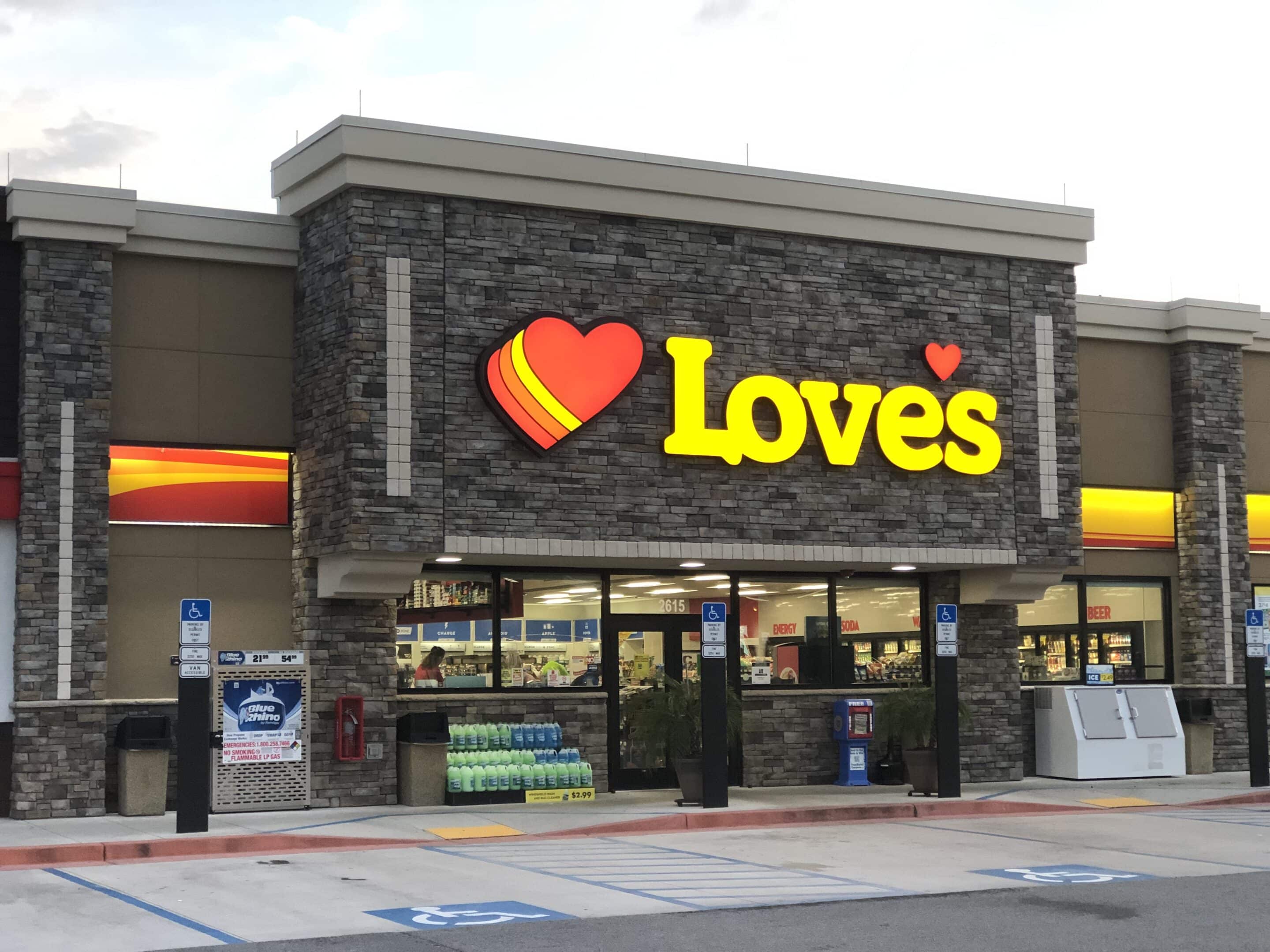 Loves is one of the best truck stops in the US.