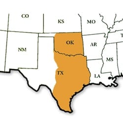 south regional fleet map