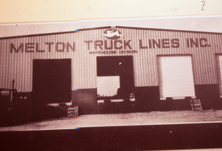 Old photo of the first Melton terminal