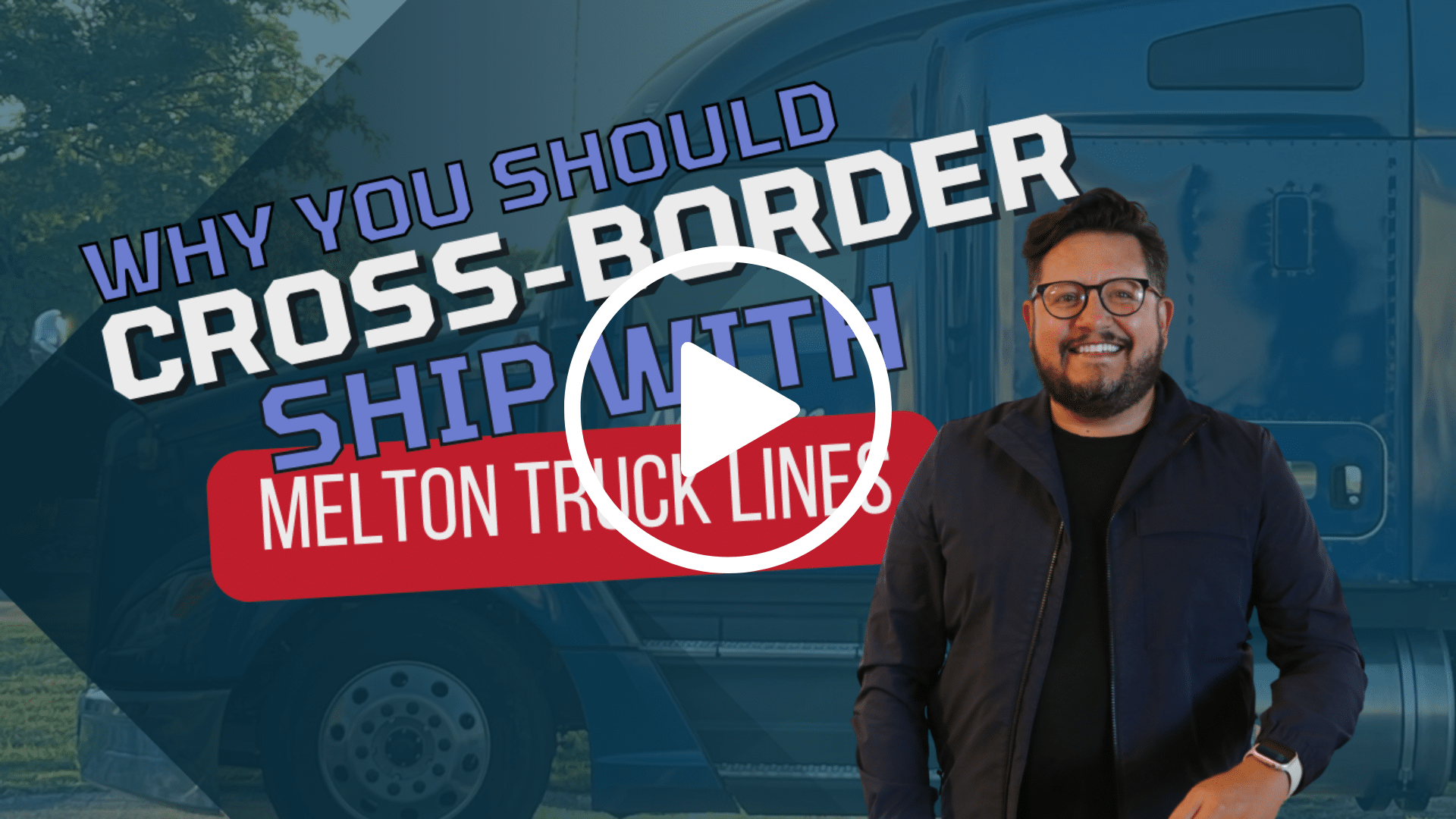 Thumbnail linking to a video about Melton's cross-border shipping