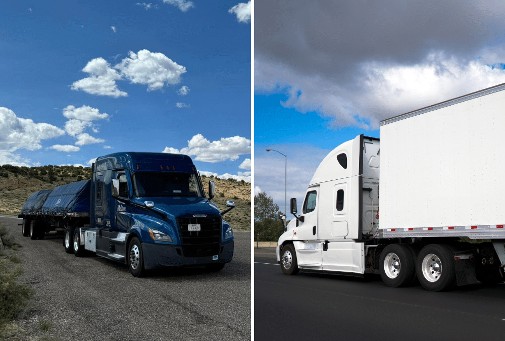 Driving Dry Van vs Flatbed: Which Career is for You?